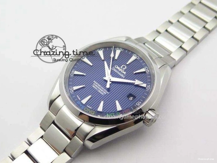 0310 Aqua Terra ‘PyeongChang 2018’ V6F Best Edition Blue Dial On SS Bracelet A UrbanChic 8251